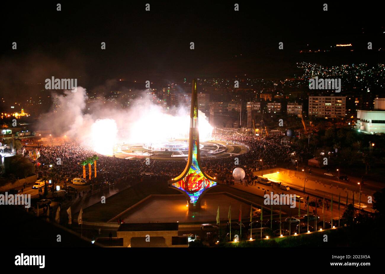 Damascus syria fireworks hires stock photography and images Alamy
