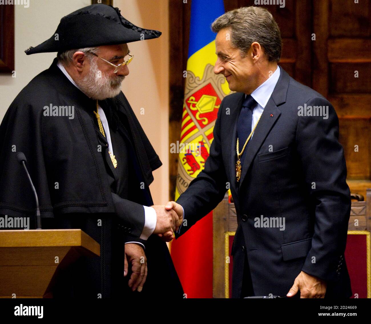 French Co Prince Of Andorra High Resolution Stock Photography and