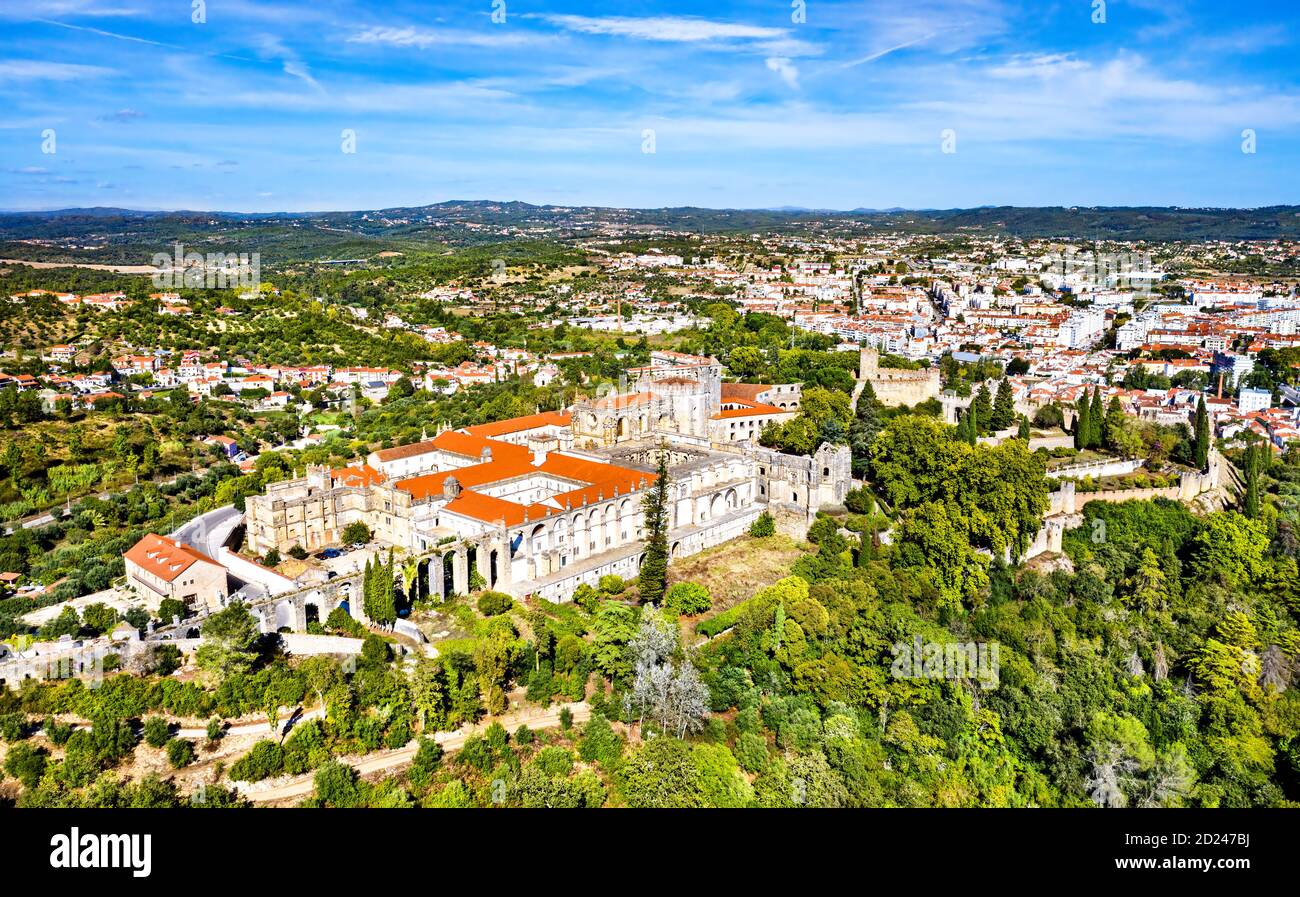The Convent of Christ in Tomar, Portugal Stock Photo