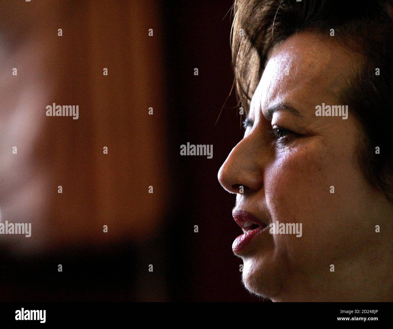 Malaysia S Central Bank Chief Zeti Akhtar Aziz Speaks During An Interview At Her Office In Kuala Lumpur February 22 2007 Malaysian Inflation Is Expected To Ease And Any Price Pressures Are Very