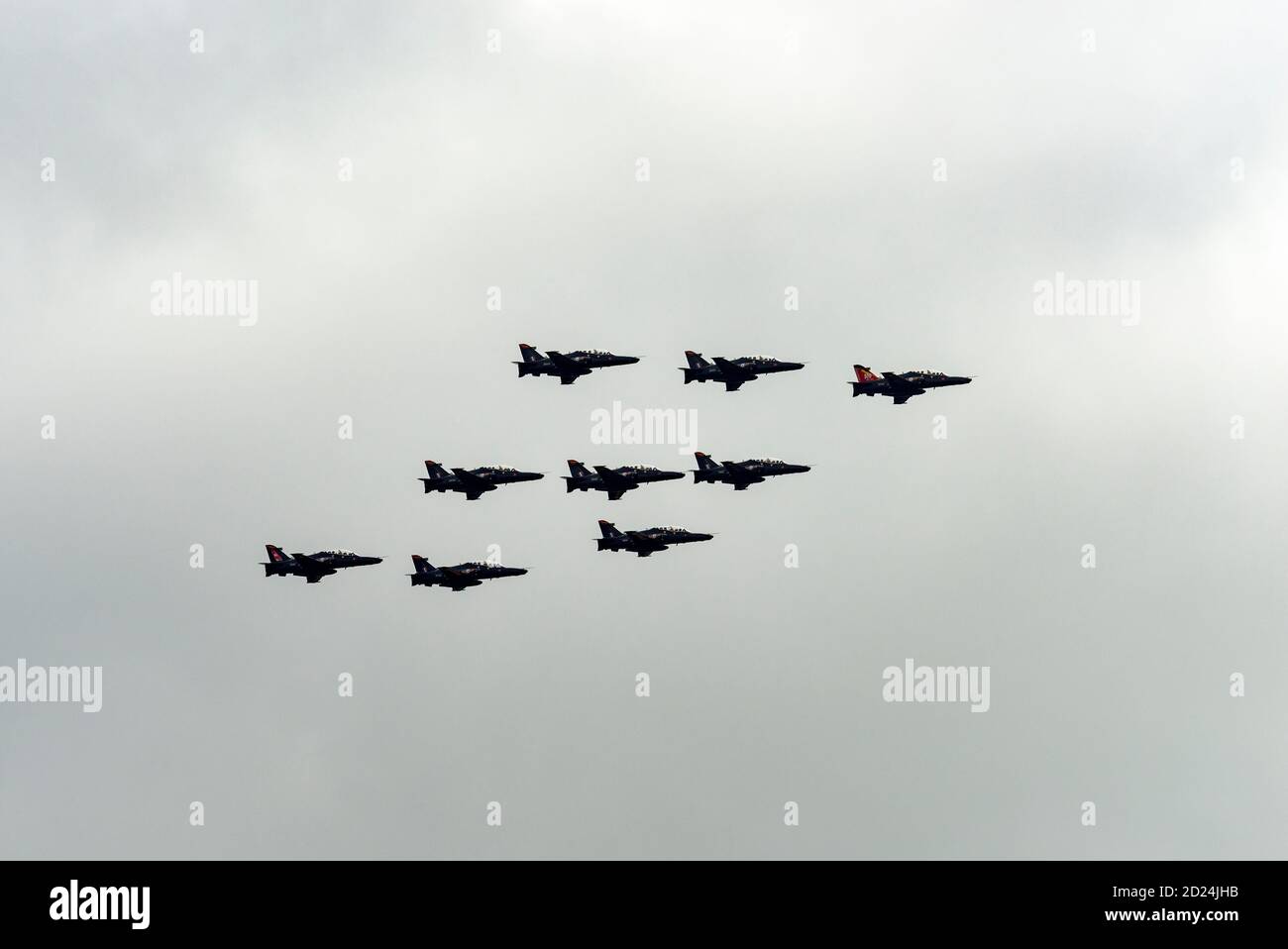 RAF Hawk trainer aircraft Stock Photo