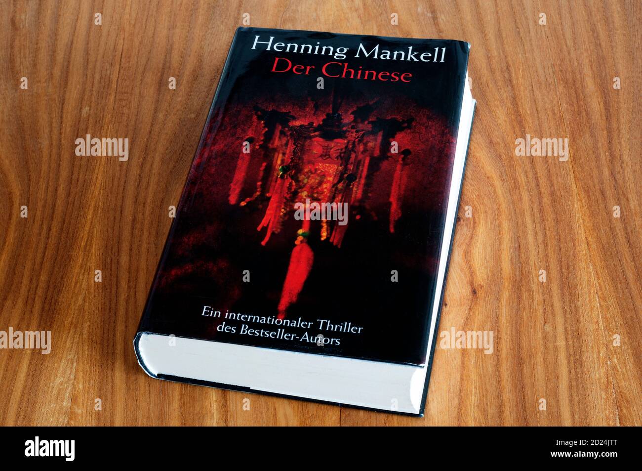Henning Mankell Der Chinese hardback book Stock Photo