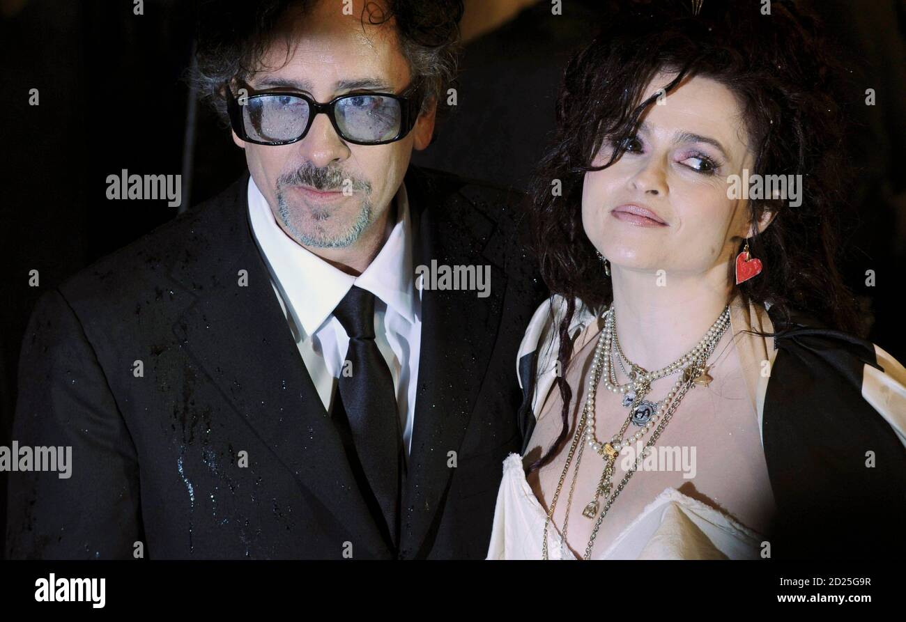 Tim burton and wife helena bonham carter hi-res stock photography and images - Alamy