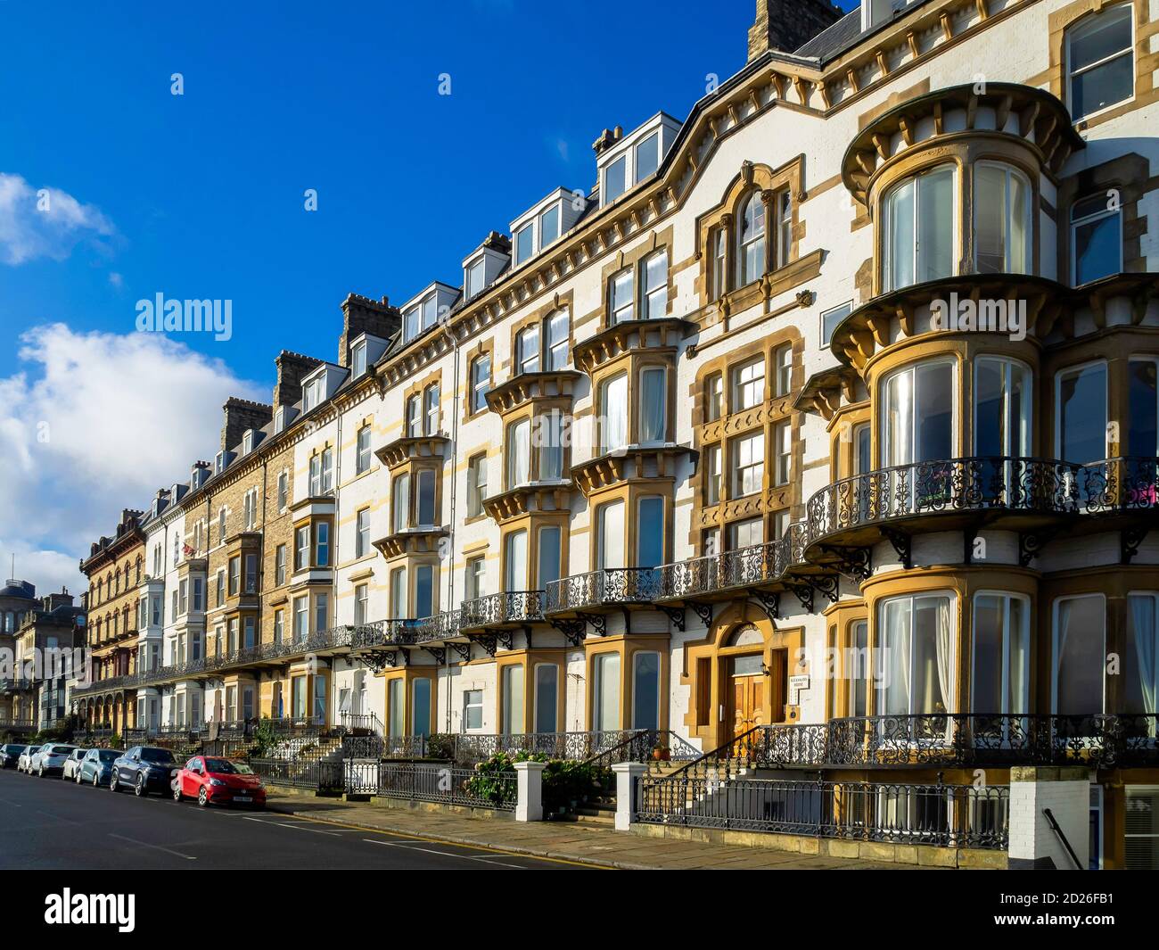 A handsome Victorian apartment building in the Conservation area of
