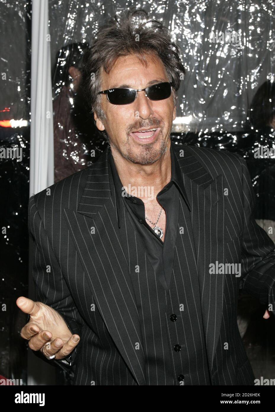 Actor Al Pacino One Of The Stars Of The New Film Two For The Money Poses At The Film S Premiere In Beverly Hills September 26 05 The Film Also Stars Matthew Mcconaughey