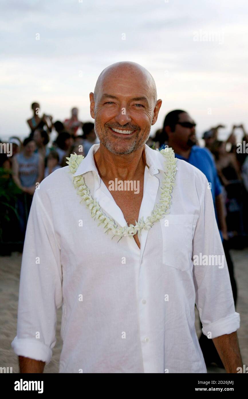 Actor Terry O&rsquo;Quinn poses at the red carpet event for the hit TV show
