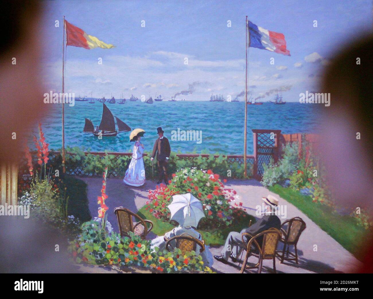 Painting Claude Monet Sainte Adresse High Resolution Stock Photography And Images Alamy