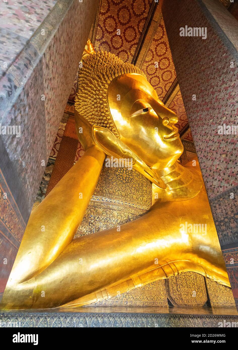 Wat Pho Temple ( Reclining Buddha ) Bangkok, Thailand Stock Photo - Alamy