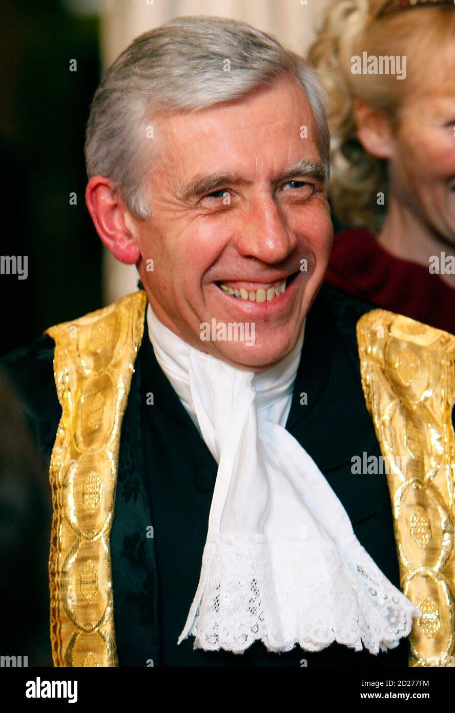 Britains minister of justice jack straw hires stock photography and