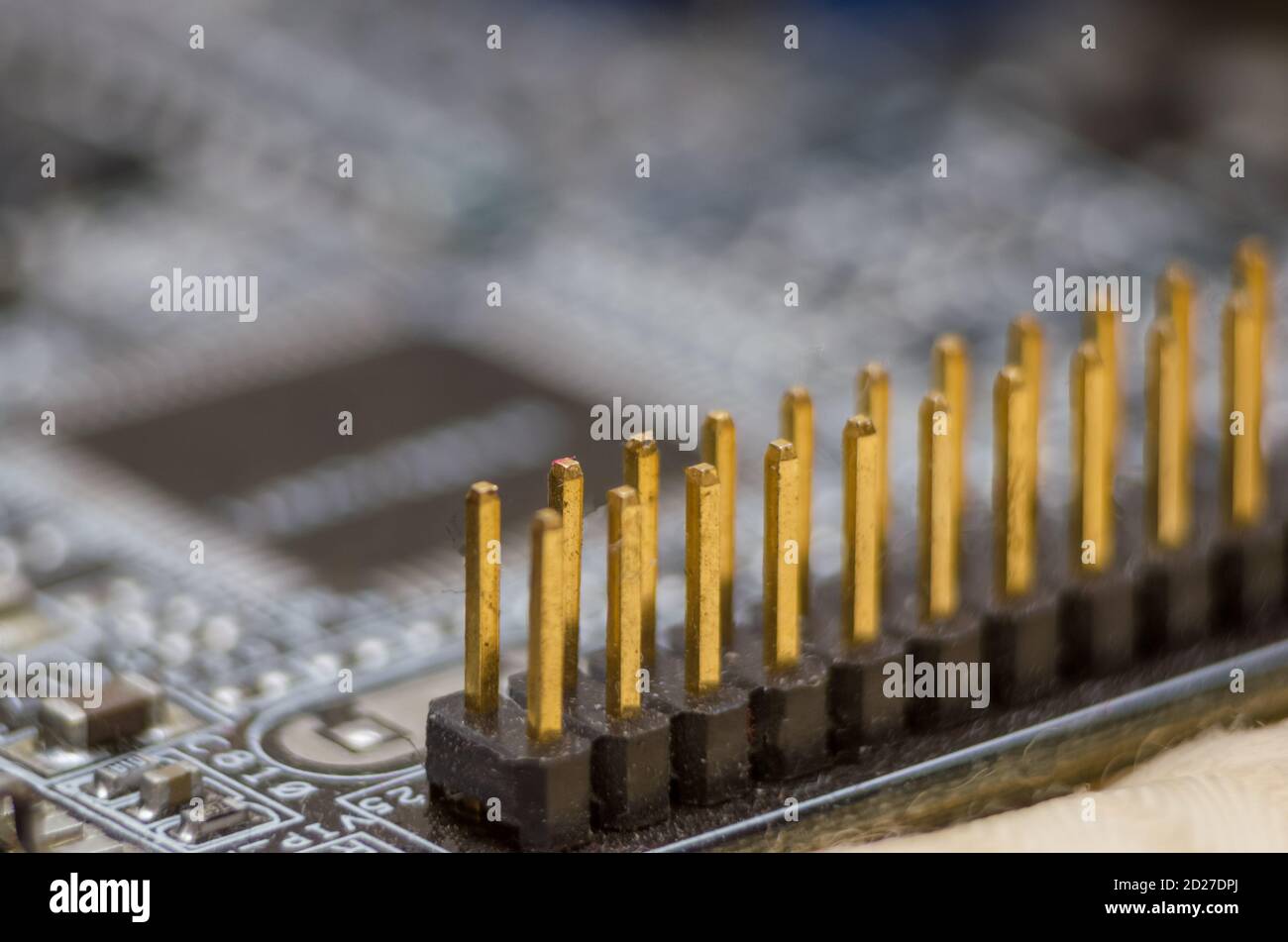 Man connecting fiber network hi-res stock photography and images - Alamy