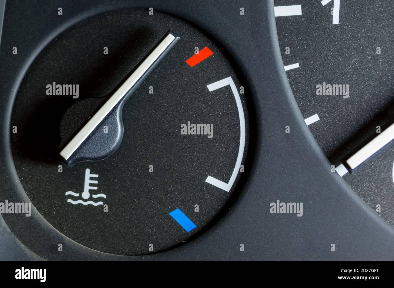 the car's engine, the cool light on the dashboard of the vehicle, the