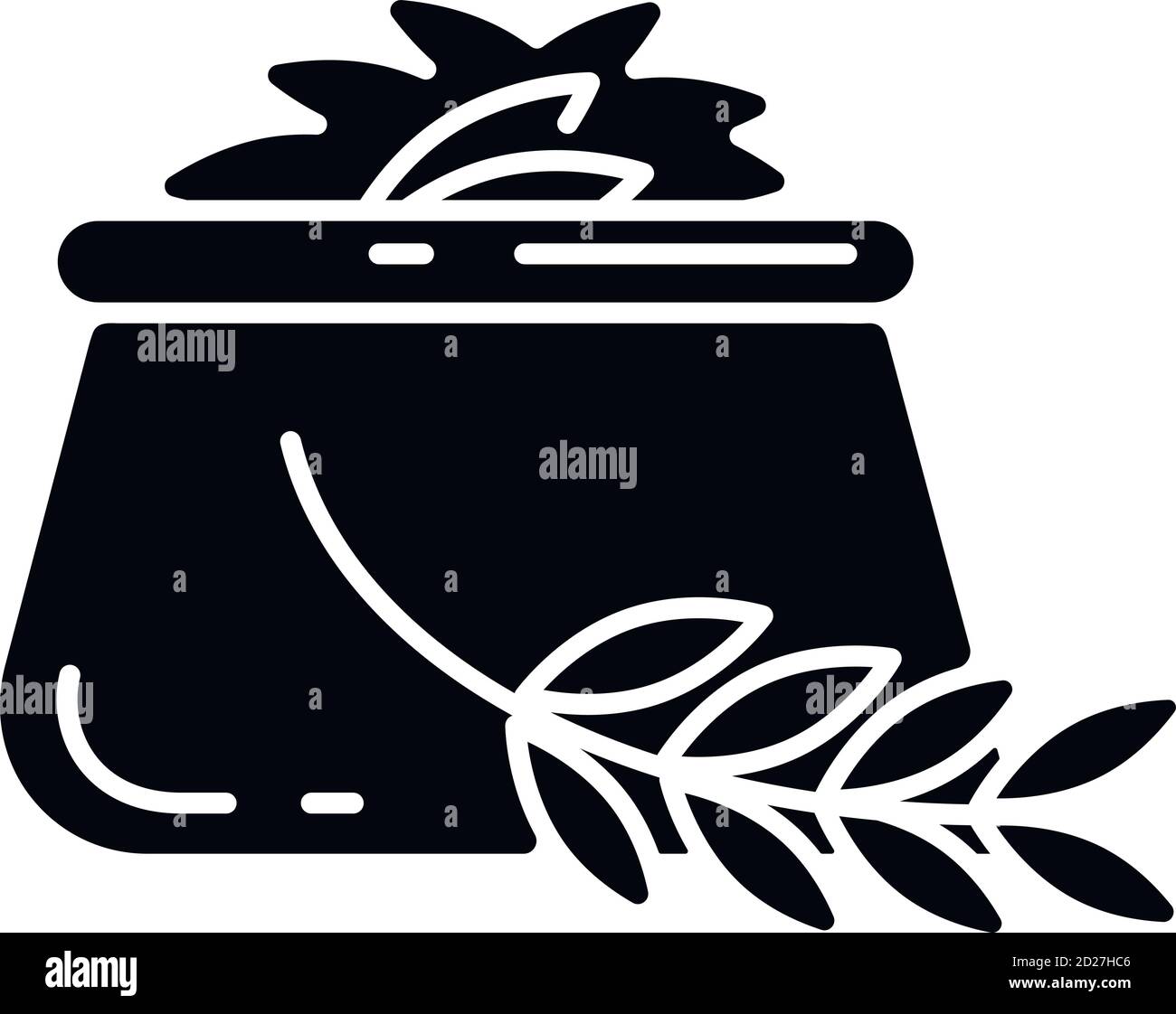 Barley black glyph icon Stock Vector Image & Art - Alamy