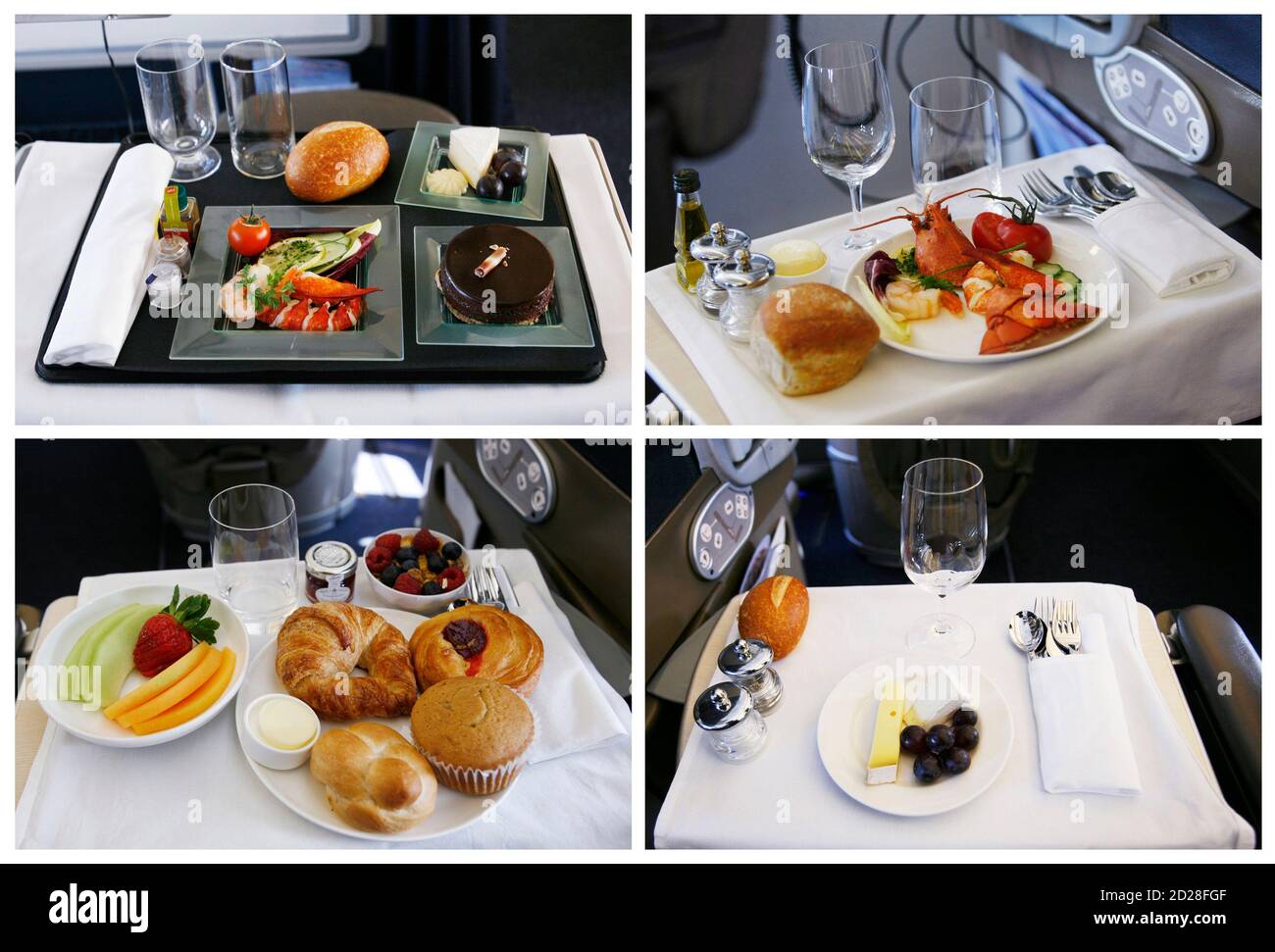 British Airways Business Class Food