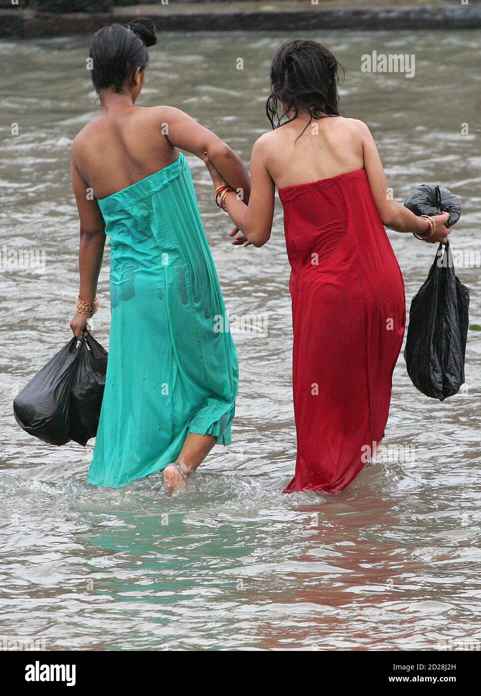 Nepal River Bathing Nepal River Bathing