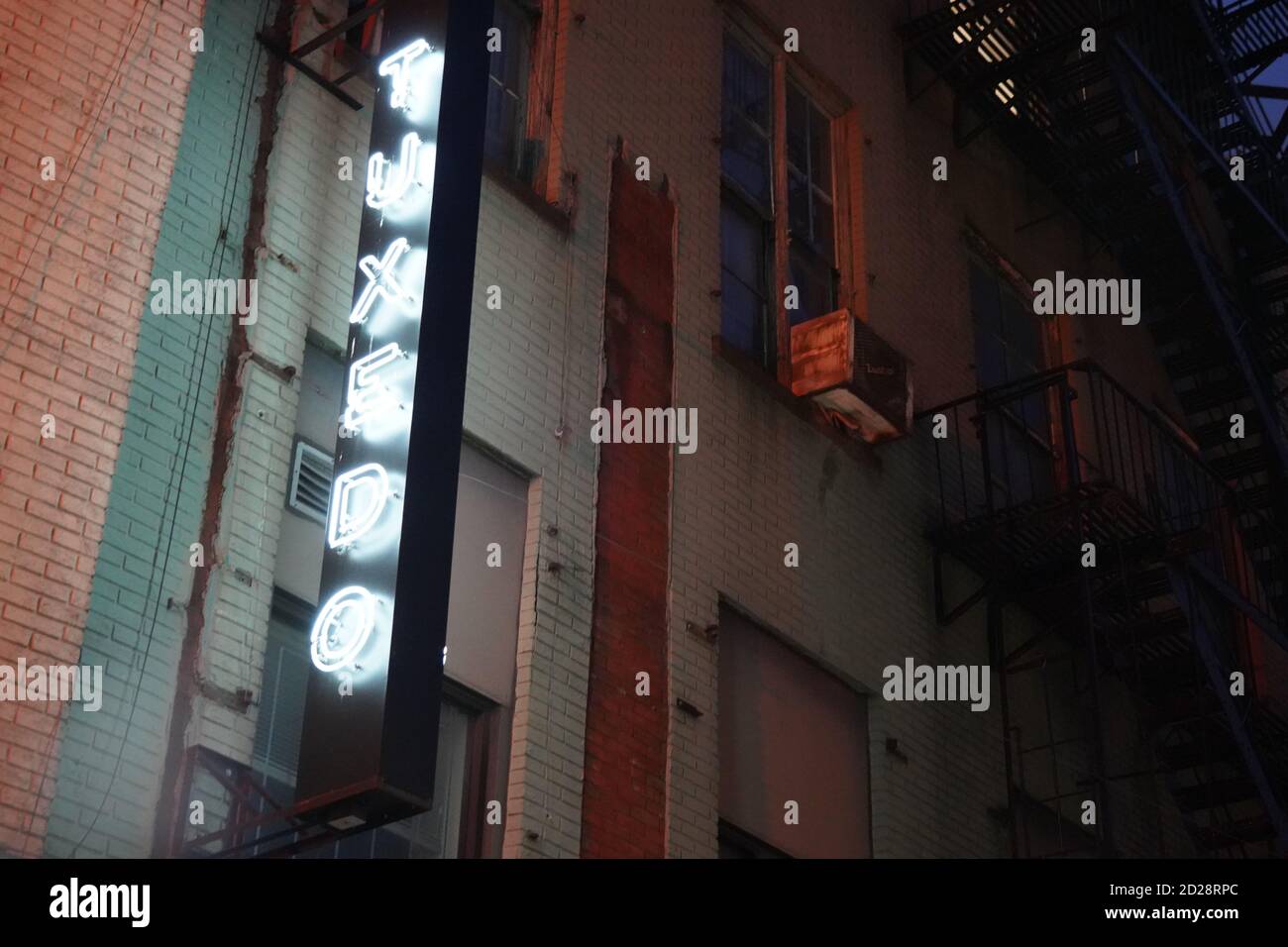 neon signs chinatown manhattan new york city Stock Photo Alamy