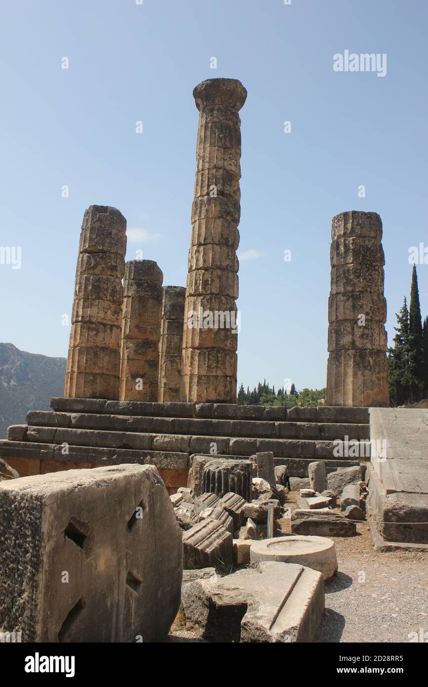 Classical greek ruins hi-res stock photography and images - Alamy