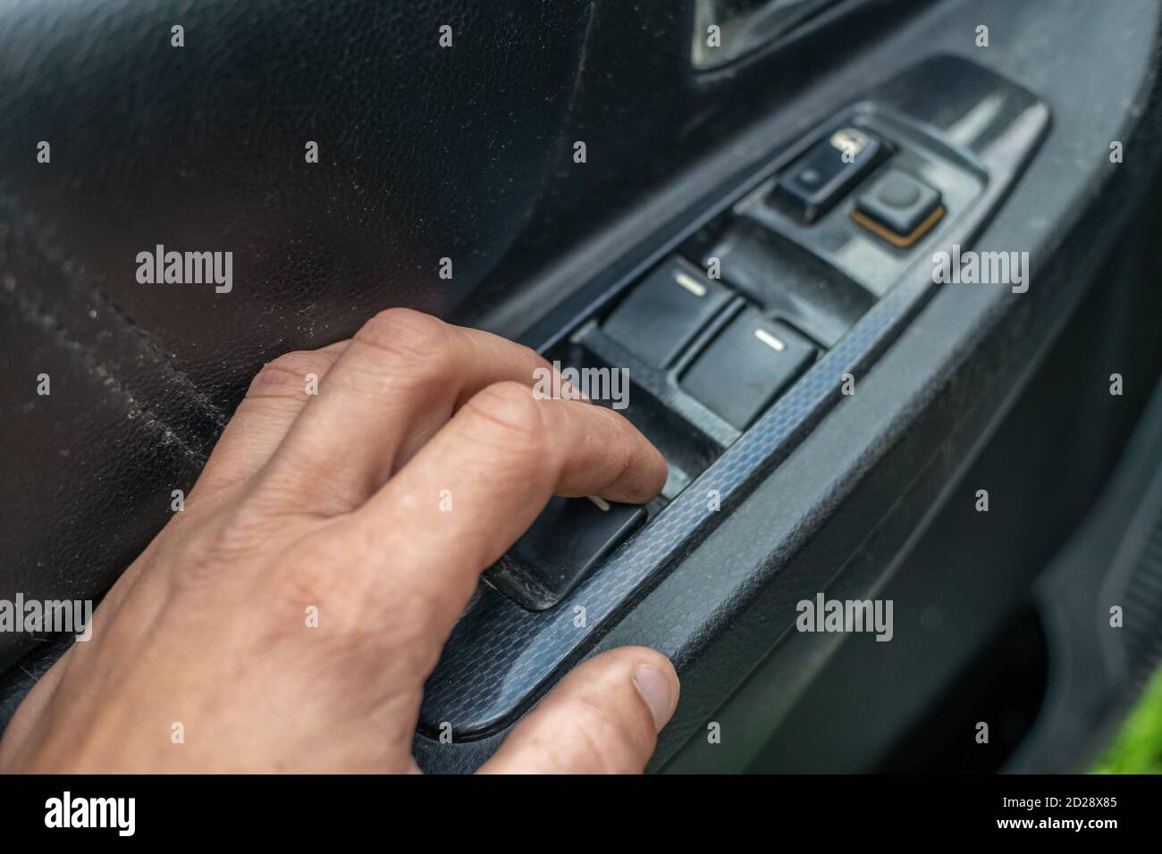 Inside car door lock hi-res stock photography and images - Alamy