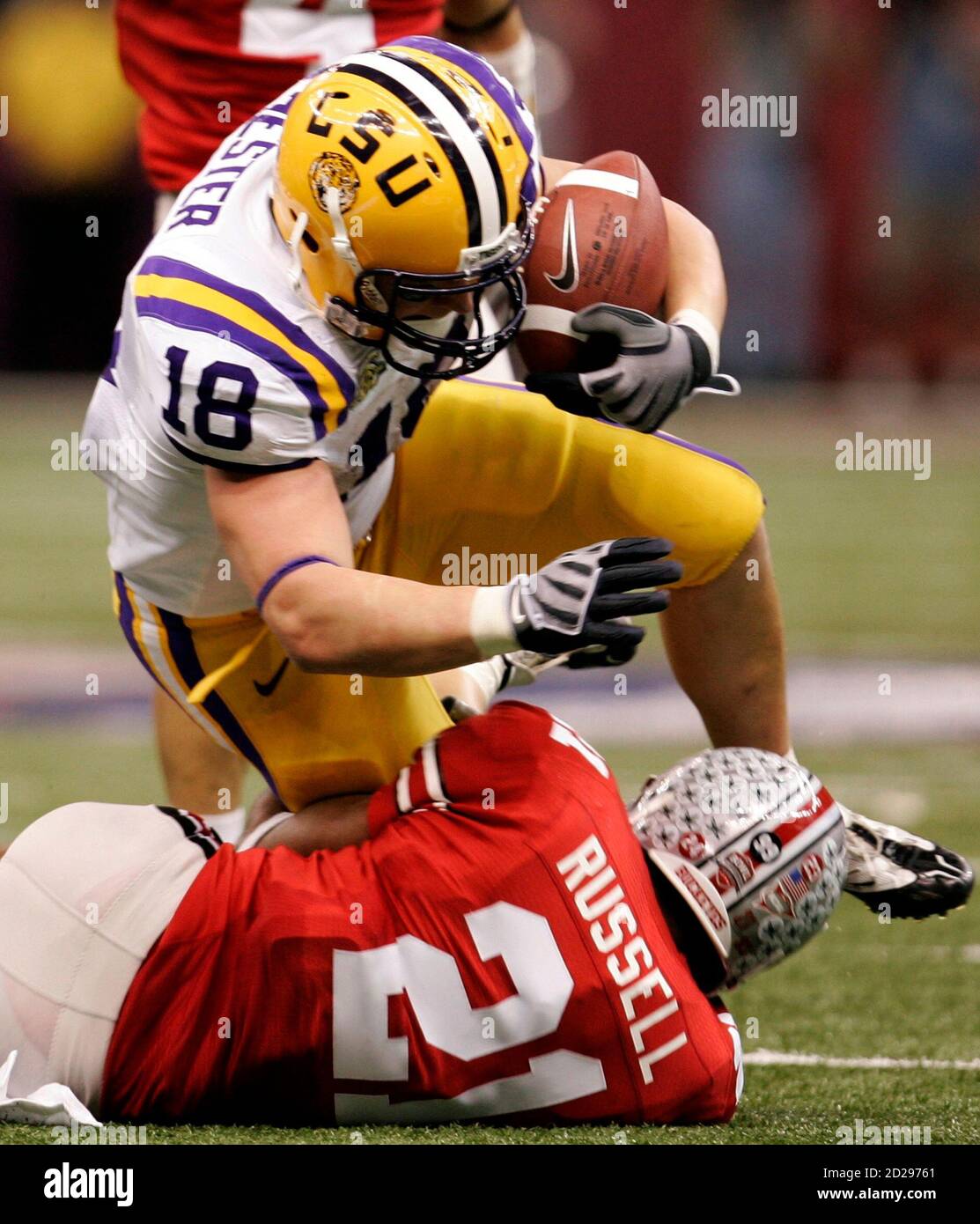 Lsu tigers running back jacob hi-res stock photography and images - Alamy