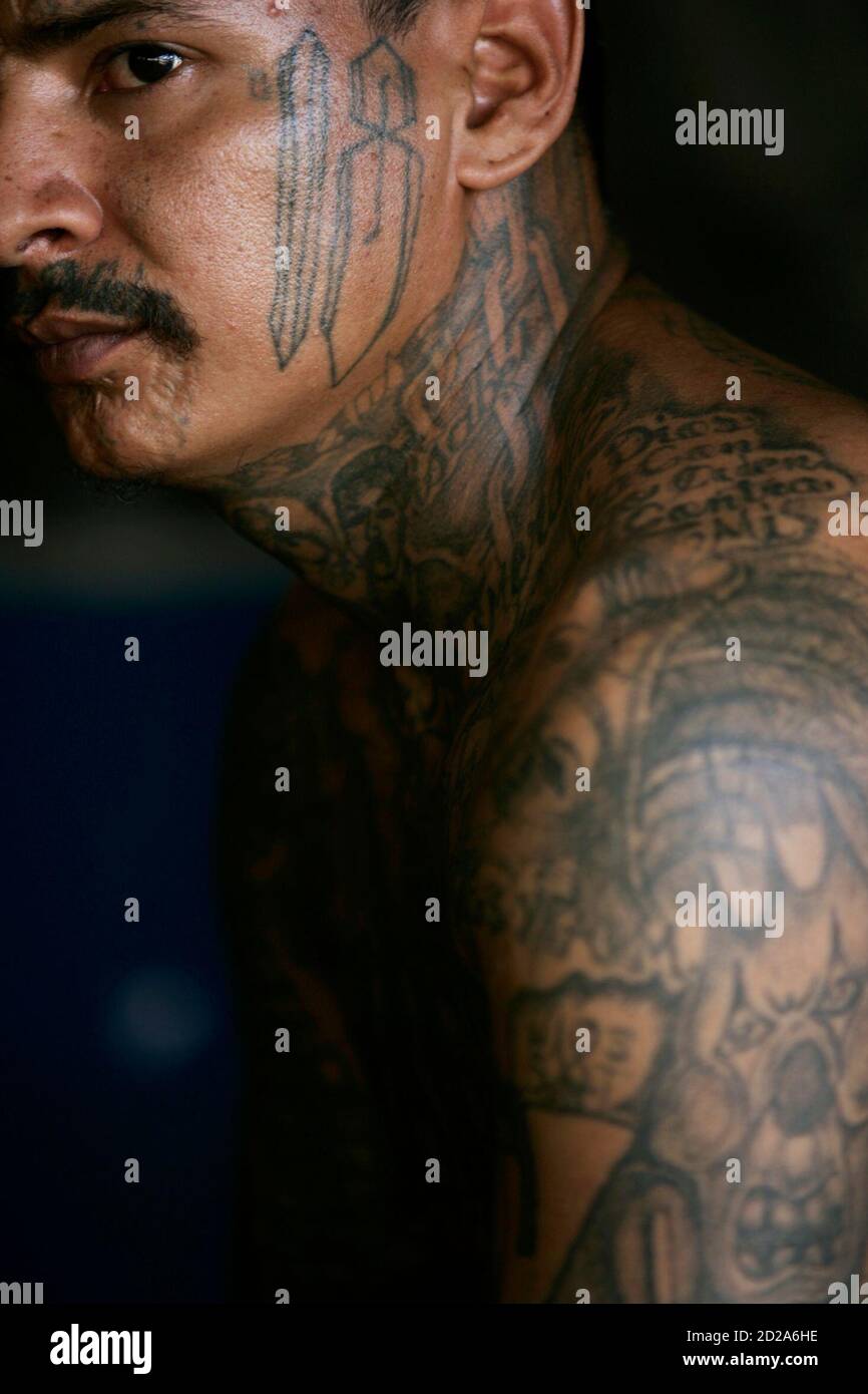 Gang tattoos hi-res stock photography and images - Page 2 - Alamy