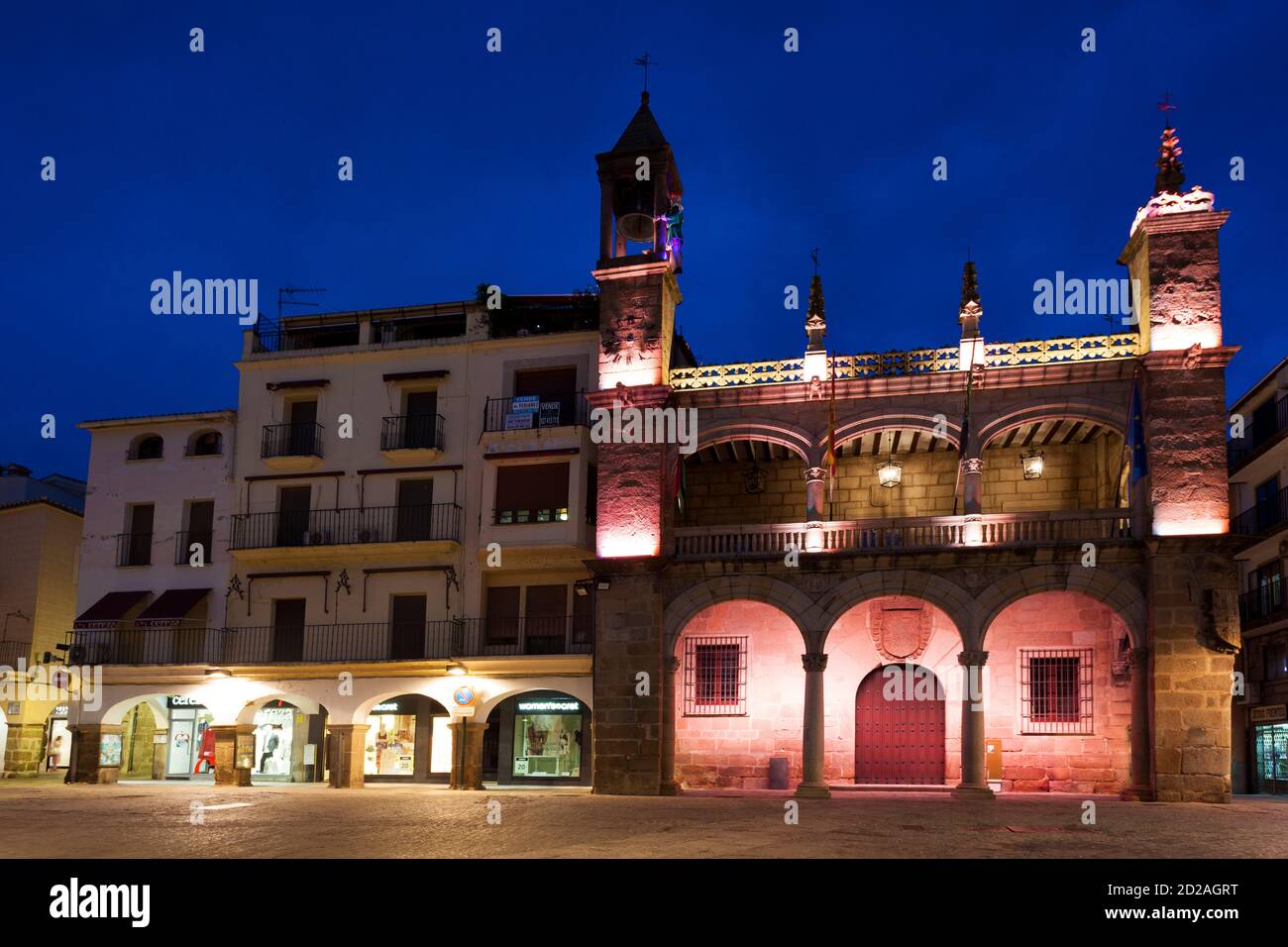 City council of Plasencia, Extremadura, Spain Stock Photo