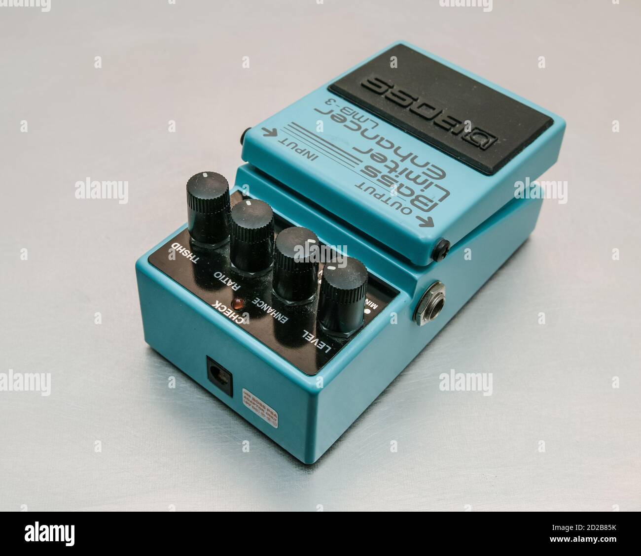 BOSS analog guitar pedal: Bass Limiter Enhancer LMB-3 Stock Photo