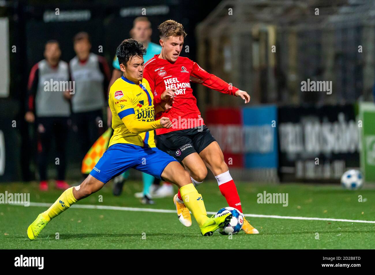 Helmond Netherlands 06th Oct 2020 Football Dutch Jupiler League Season 2020 2021 Cambuur Player Jasper Ter