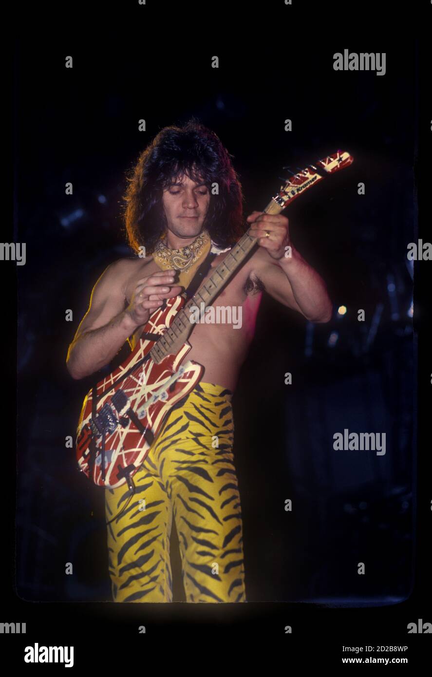 Van Halen: LP inner sleeve 1 '1984' Stock Photo - Alamy