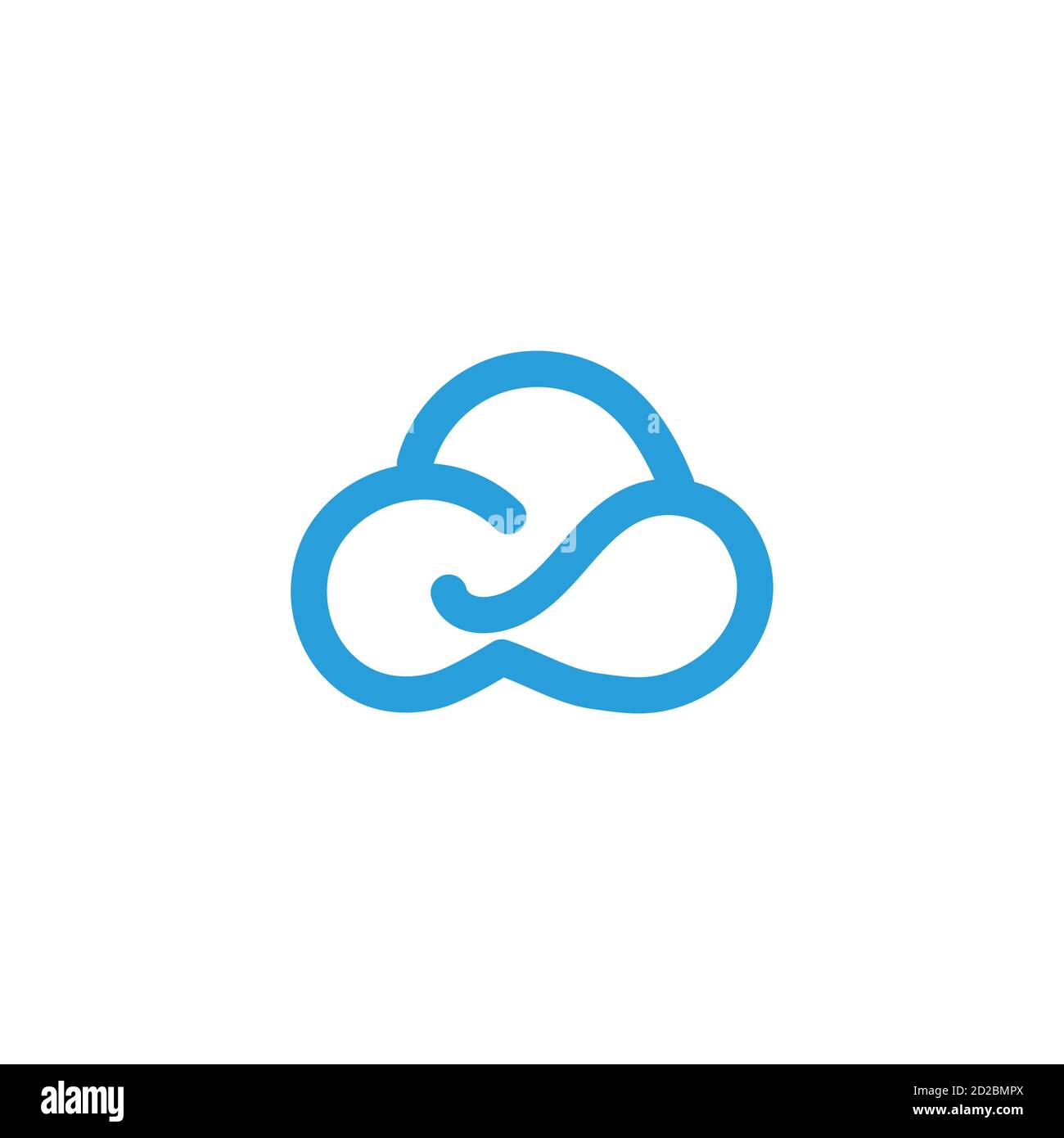Cloud template vector icon illustration design Stock Vector Image & Art ...
