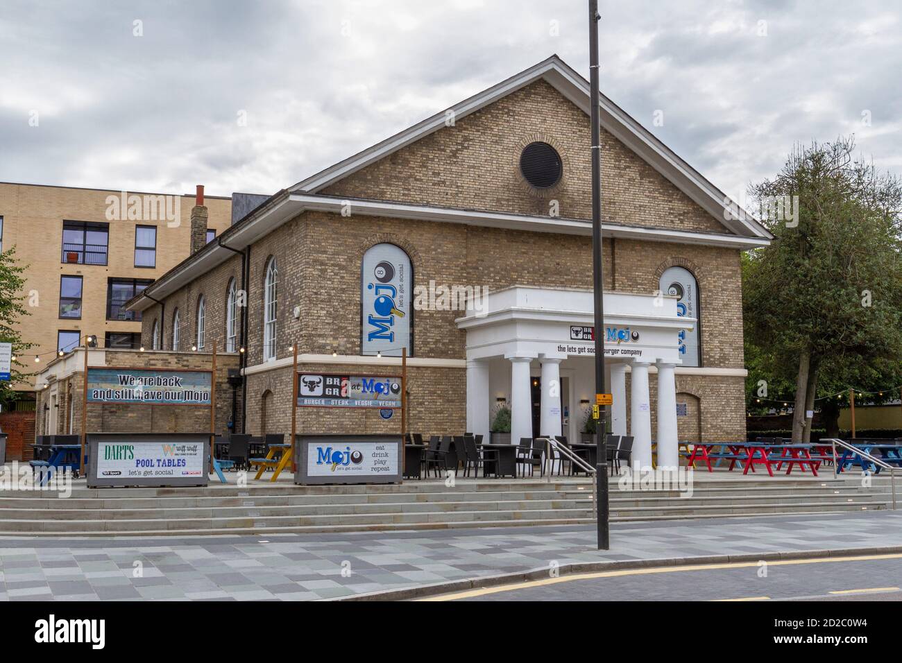 Mojo, a concept bar and restaurant where you can play games like table