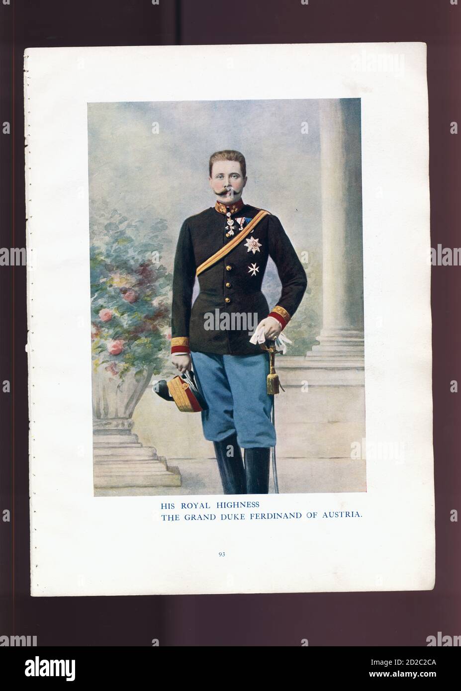 Uniform archduke franz ferdinand hi-res stock photography and images ...