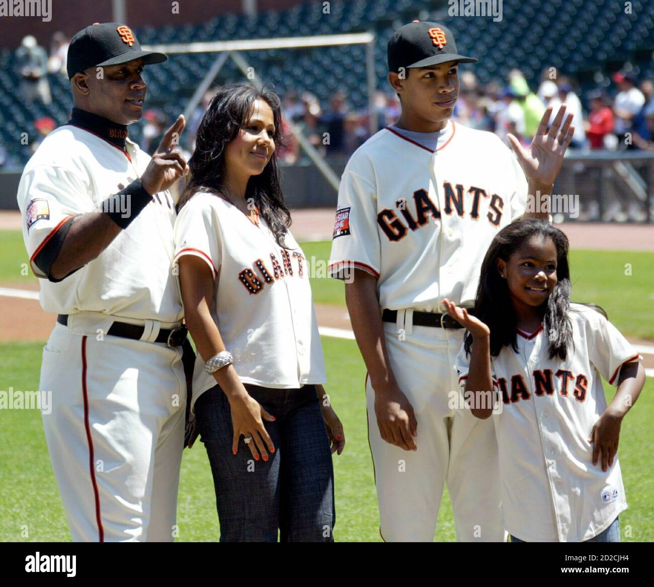 Barry bonds and wife liz hi-res stock photography and images - Alamy