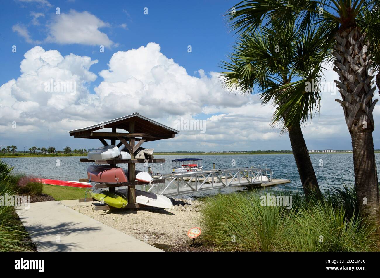 Recreation area at Babcock Ranch, A sustainable community in SW Florida ...