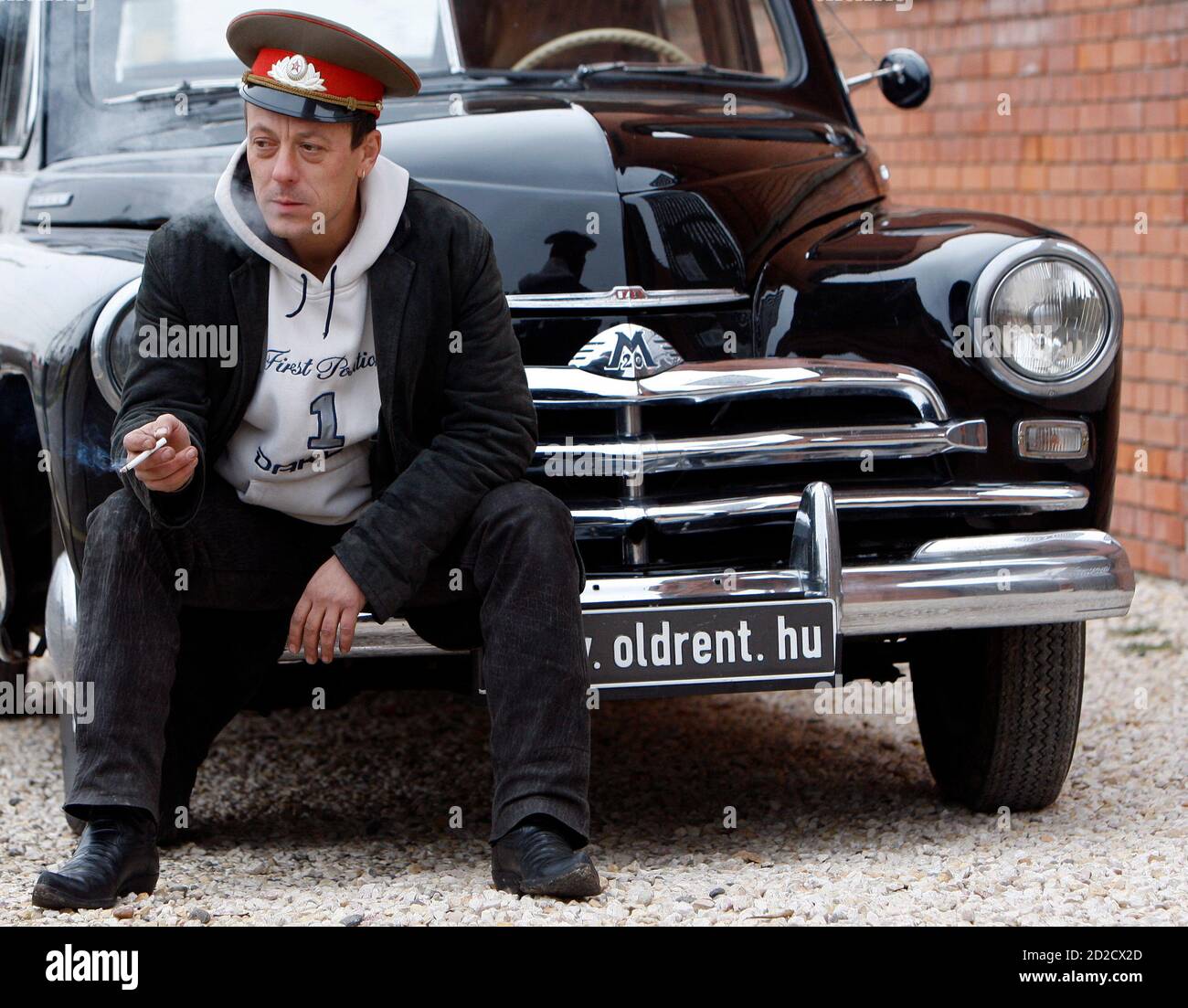 Vintage Soviet Russian Badge MOTORIST Car Enthusiast 