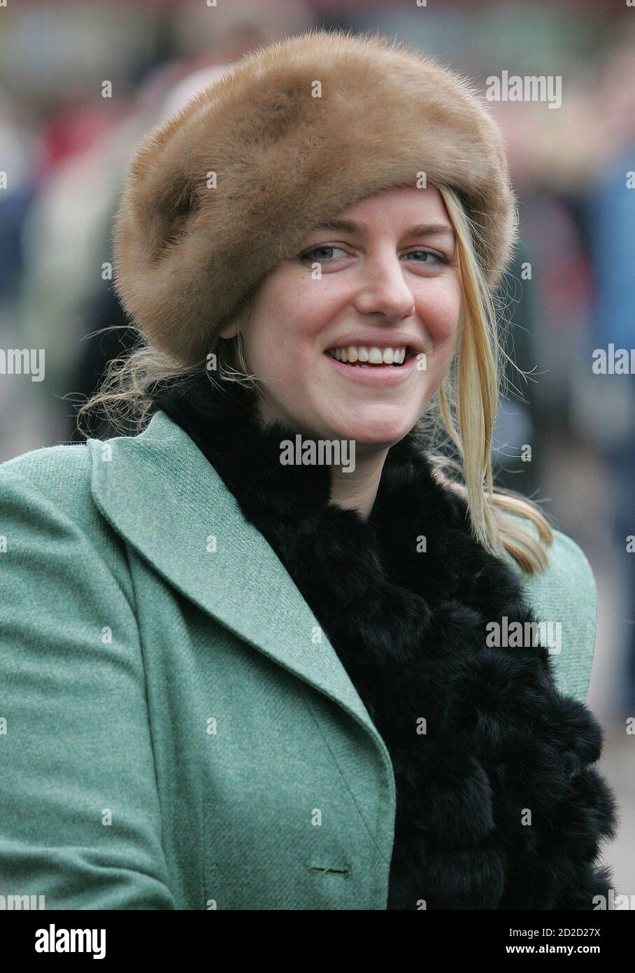 Laura Parker Bowles Daughter Camilla High Resolution Stock Photography