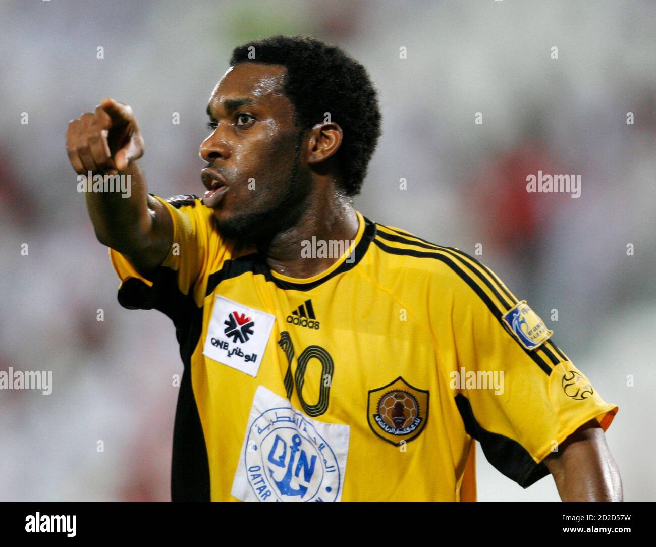 Qatar Club S Jay Jay Okocha Of Nigeria Gestures During Their Qatar Championship Soccer Match Against Al Rayyan In Doha April 1 07 Reuters Fadi Alassaad Qatar Stock Photo Alamy Qatar Club S Jay Jay Okocha Of Nigeria Gestures During Their Qatar Championship Soccer Match Against Al Rayyan In Doha April 1 07 Reuters Fadi Alassaad Qatar Stock Photo Alamy