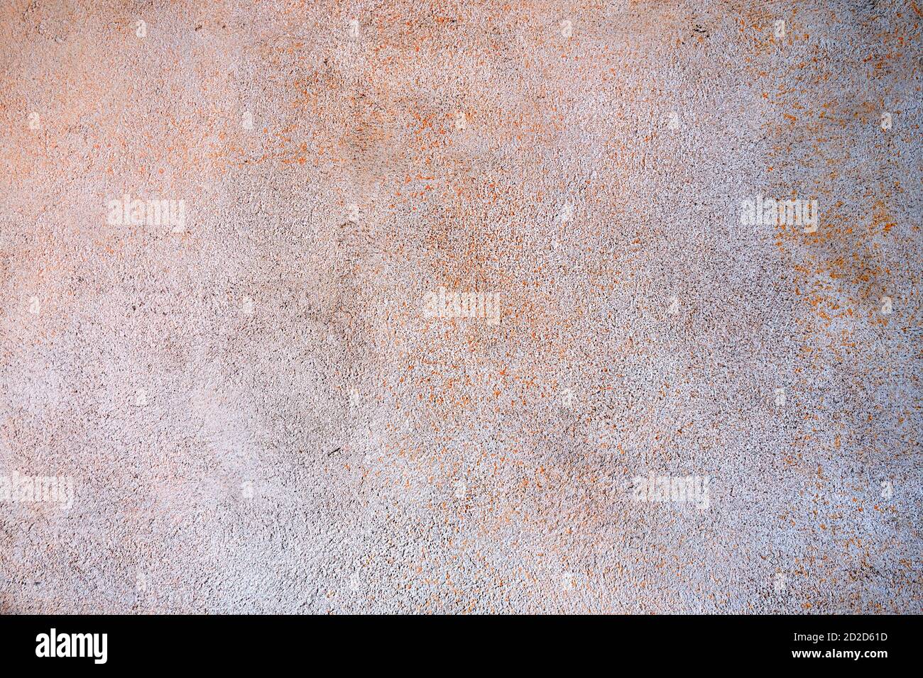 Concrete surface background with rust spots, close-up wall texture Stock Photo