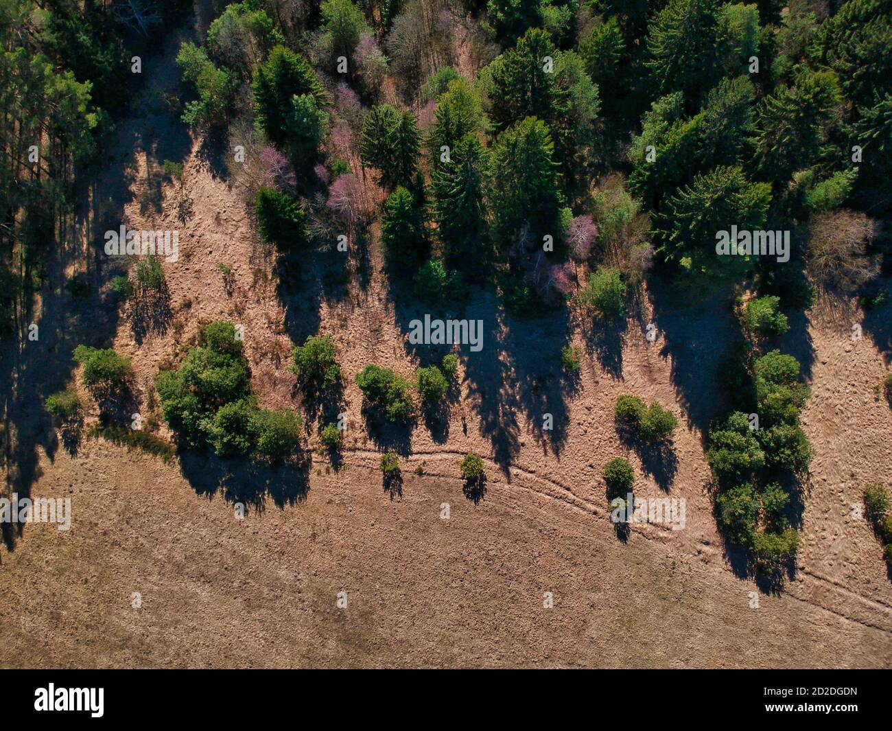 Aerial top view idyllic hi-res stock photography and images - Alamy