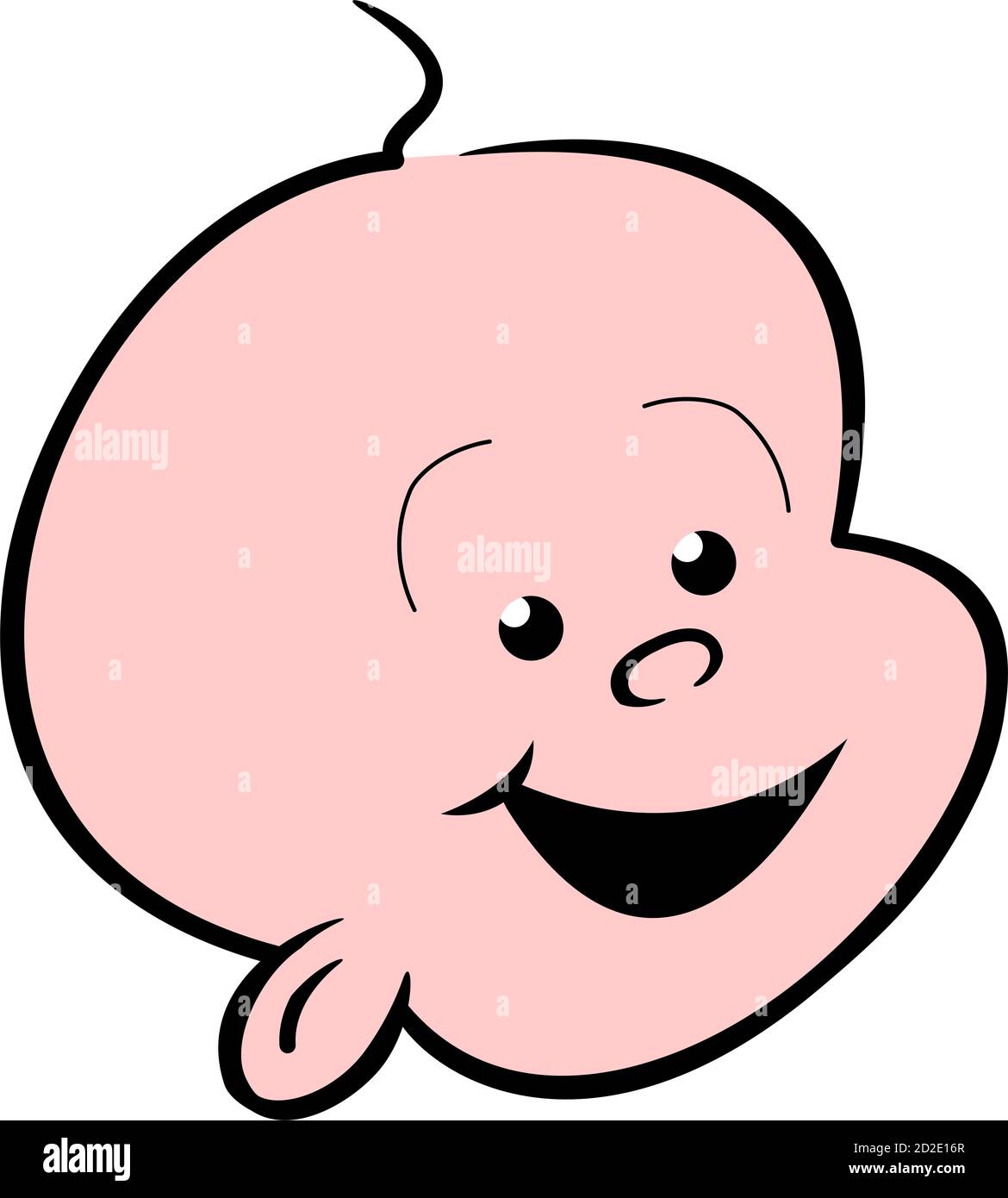 Baby Happy Face Stock Photo - Alamy