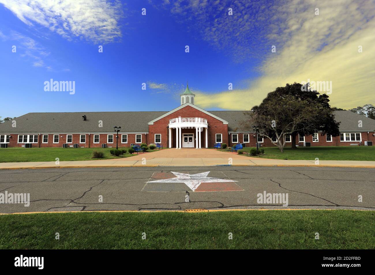 Mount Elementary School Stony Brook Long Island New York Stock Photo