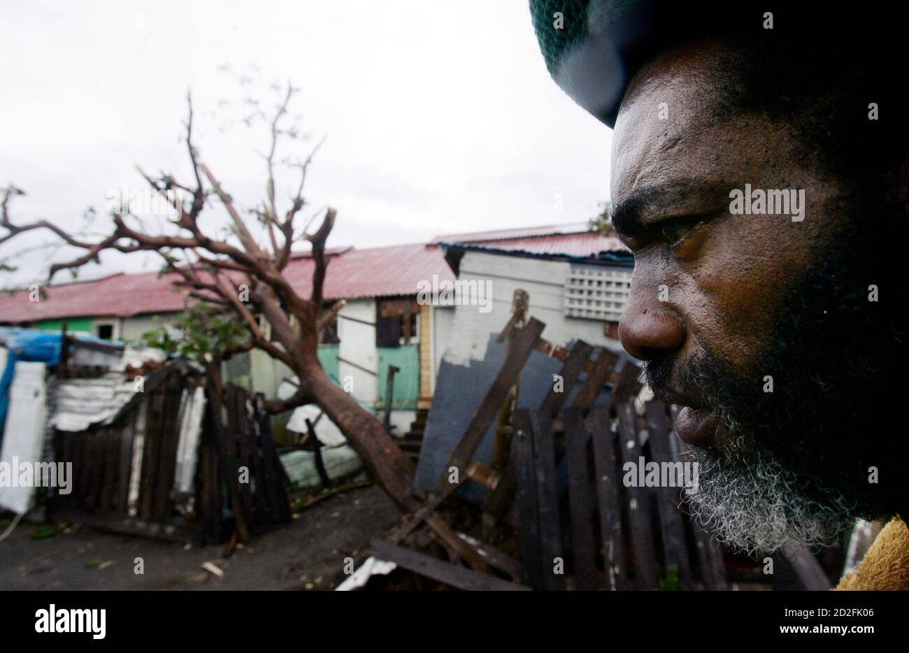 Aftermath of a hurricane jamaica hires stock photography and images