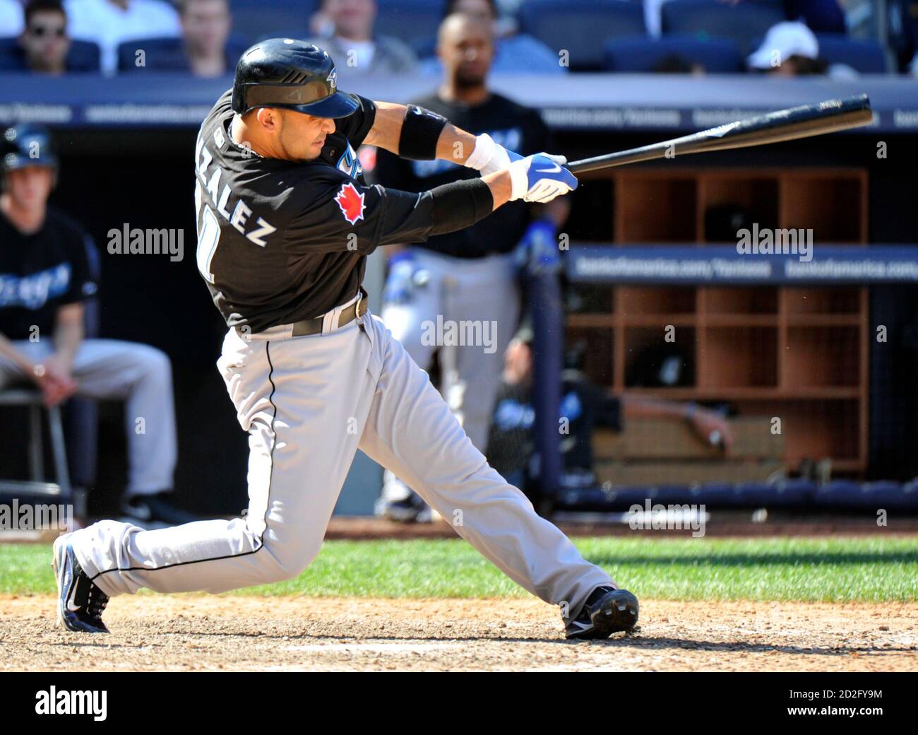 Toronto Blue Jays batter Alex Gonzalez 