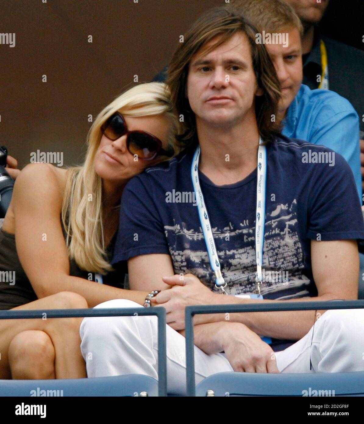 Jim carrey girlfriend hi-res stock photography and images - Alamy