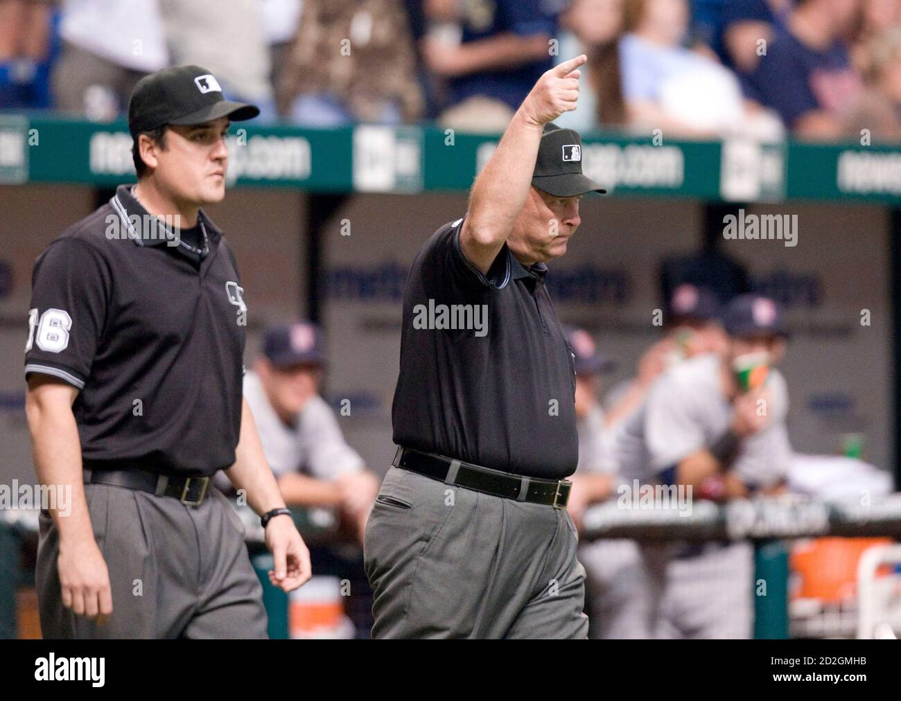 Baseball Umpire Signals High Resolution Stock Photography and Images