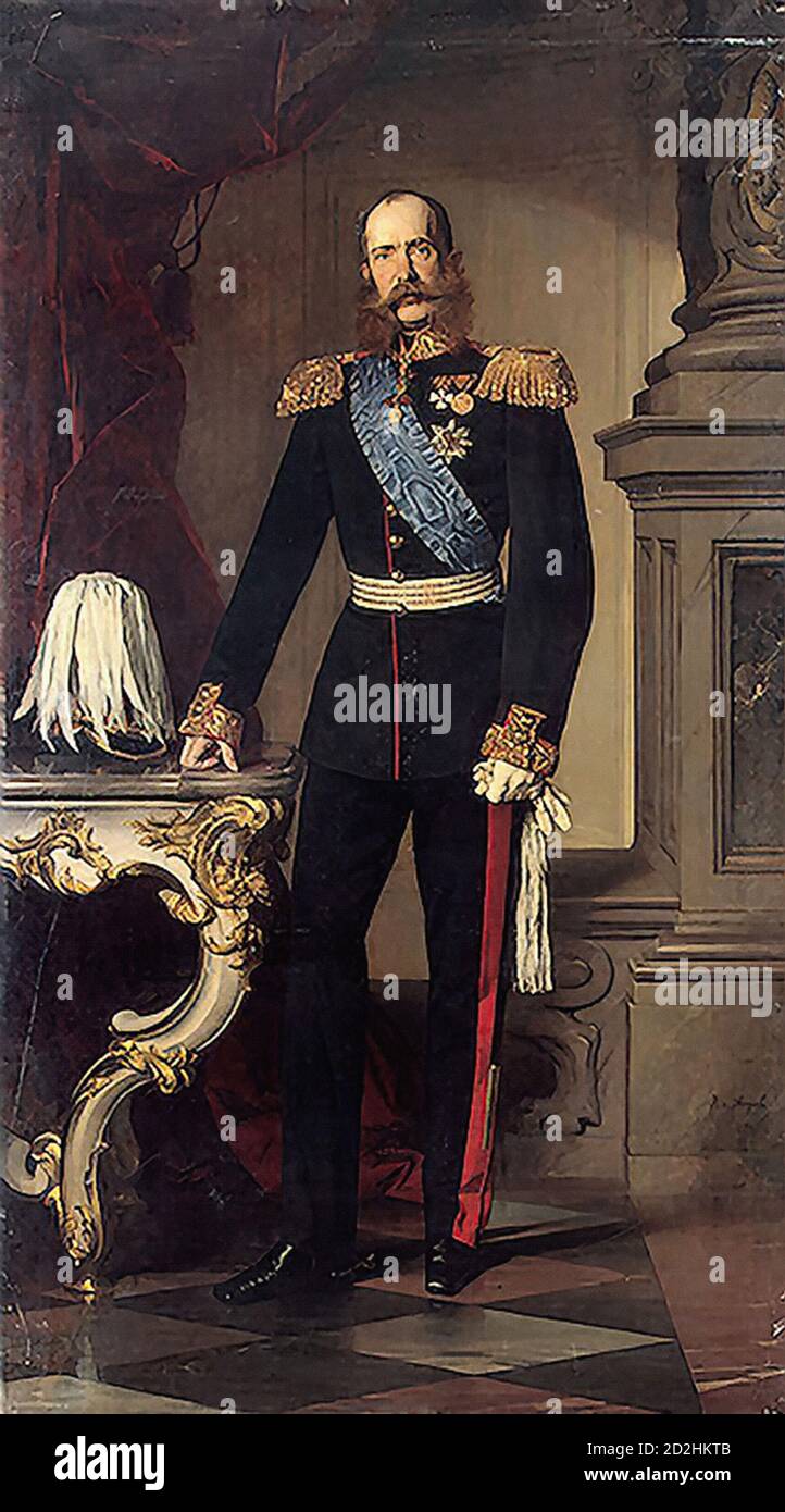 Angeli Heinrich Von Portrait Of Franz Josef I Austrian School 19th Century Stock Photo Alamy