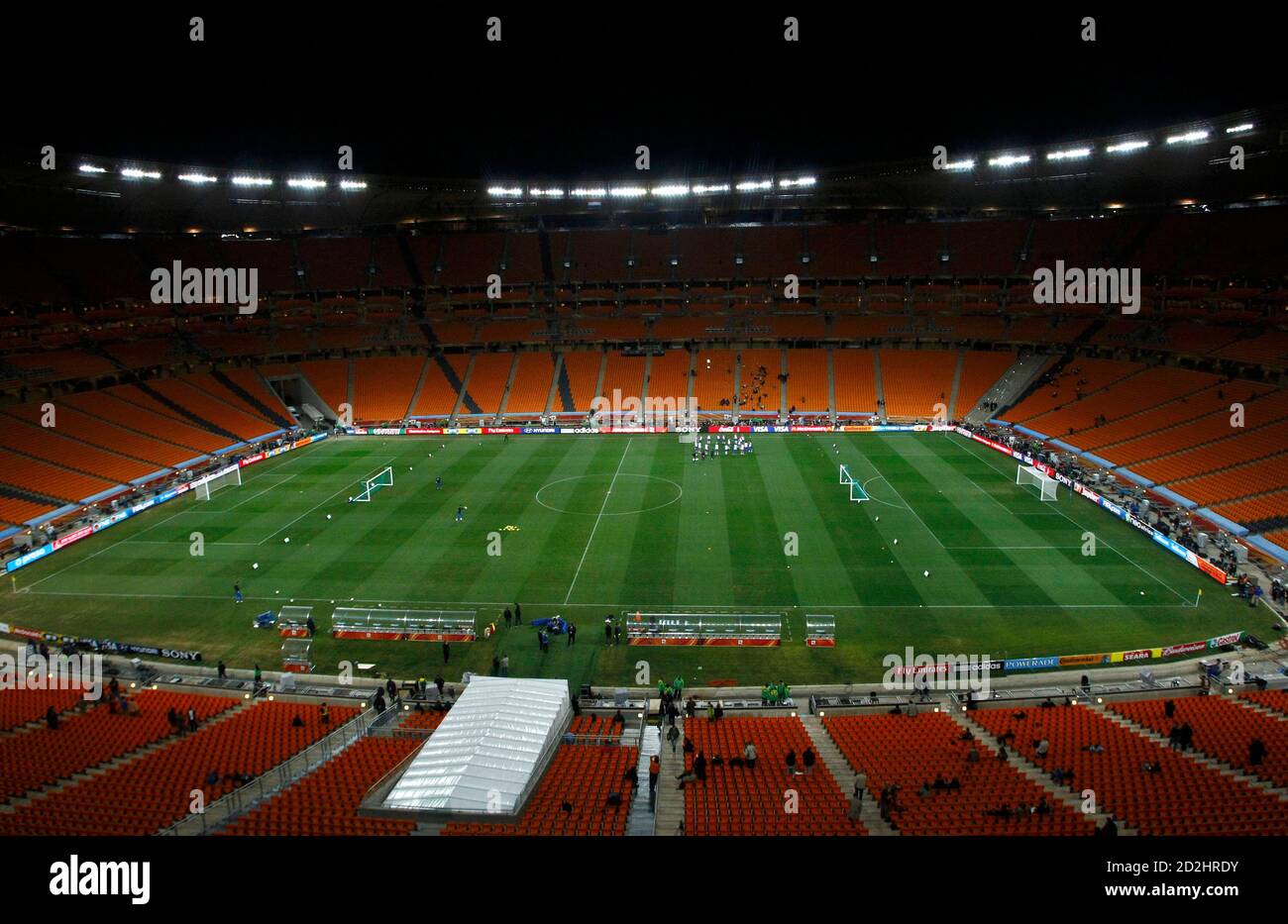A General View Of The Netherlands Training Session At Soccer City Stadium In Johannesburg July 10 10 A Day Before They Play Spain In The 10 World Cup Final Reuters David Gray South