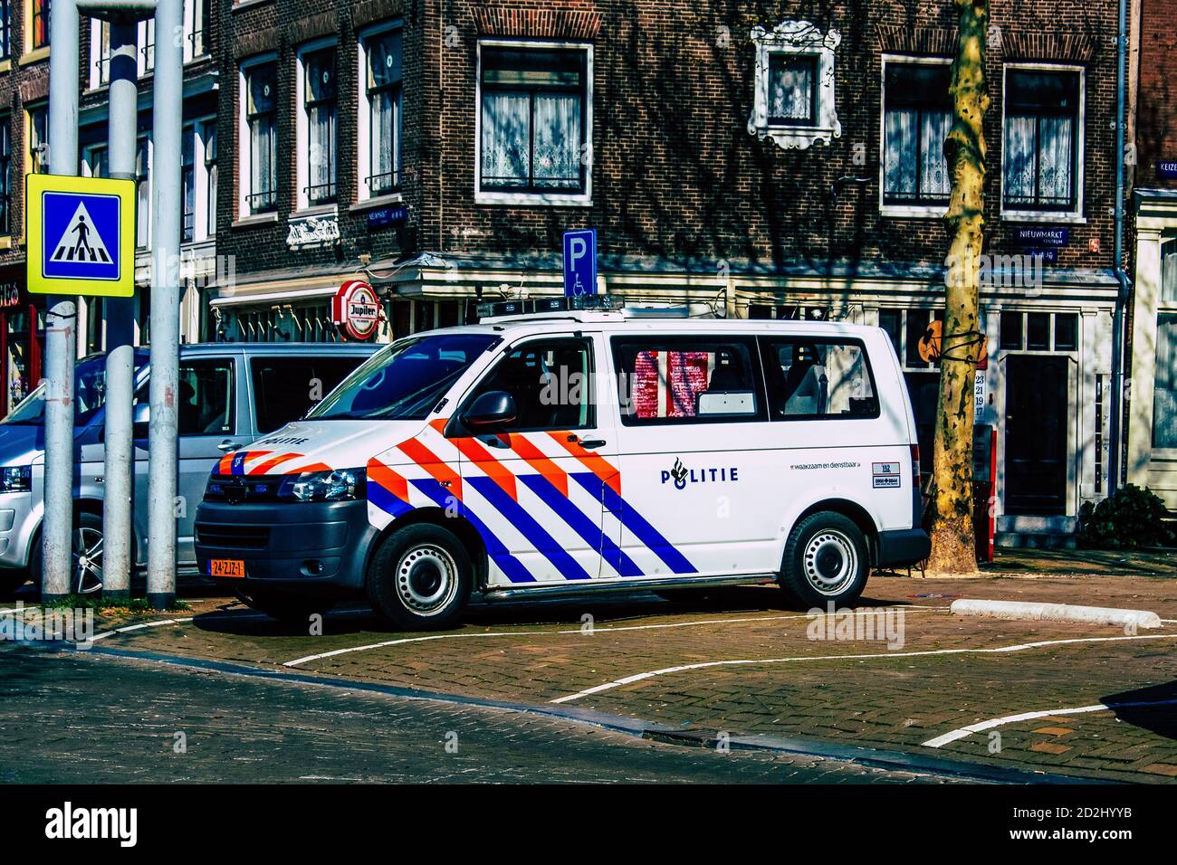 Dutch police motor motorbike hi-res stock photography and images - Alamy