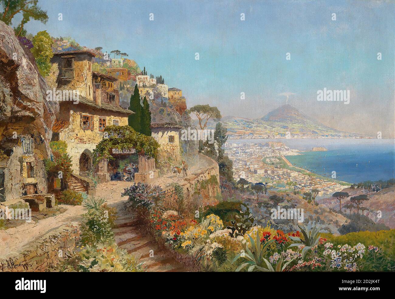 Painting 19th century naples hi-res stock photography and images - Alamy