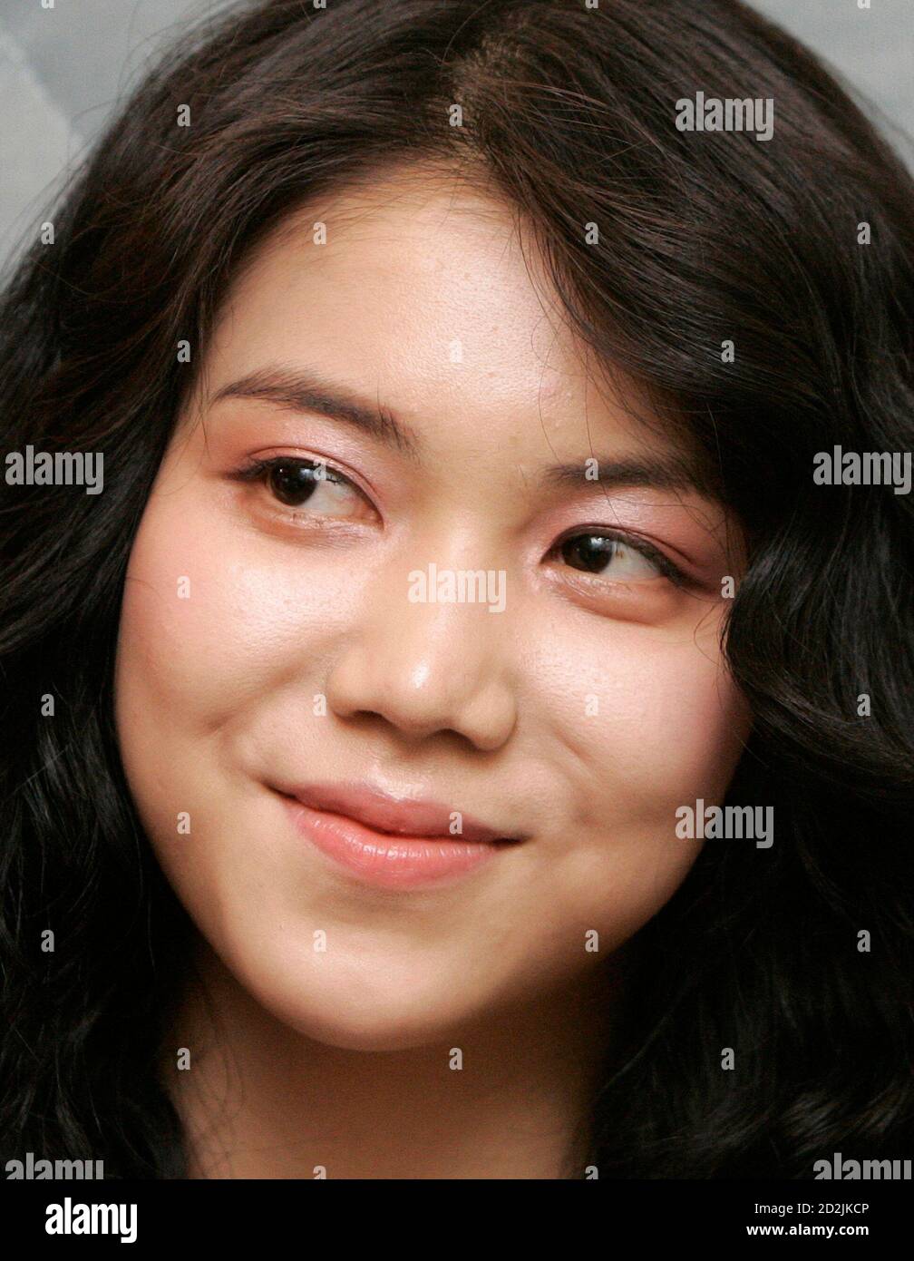 South Korean Movie Actress Kim Ok Vin Reacts As She Speaks During A Joint Interview With Actor Song Kang Ho Regarding Their New Movie Thirst One Of The 62nd Cannes Film Festival Nominees In South Korean Movie Actress Kim Ok Vin Reacts As She Speaks During A Joint Interview With Actor Song Kang Ho Regarding Their New Movie Thirst One Of The 62nd Cannes Film Festival Nominees In