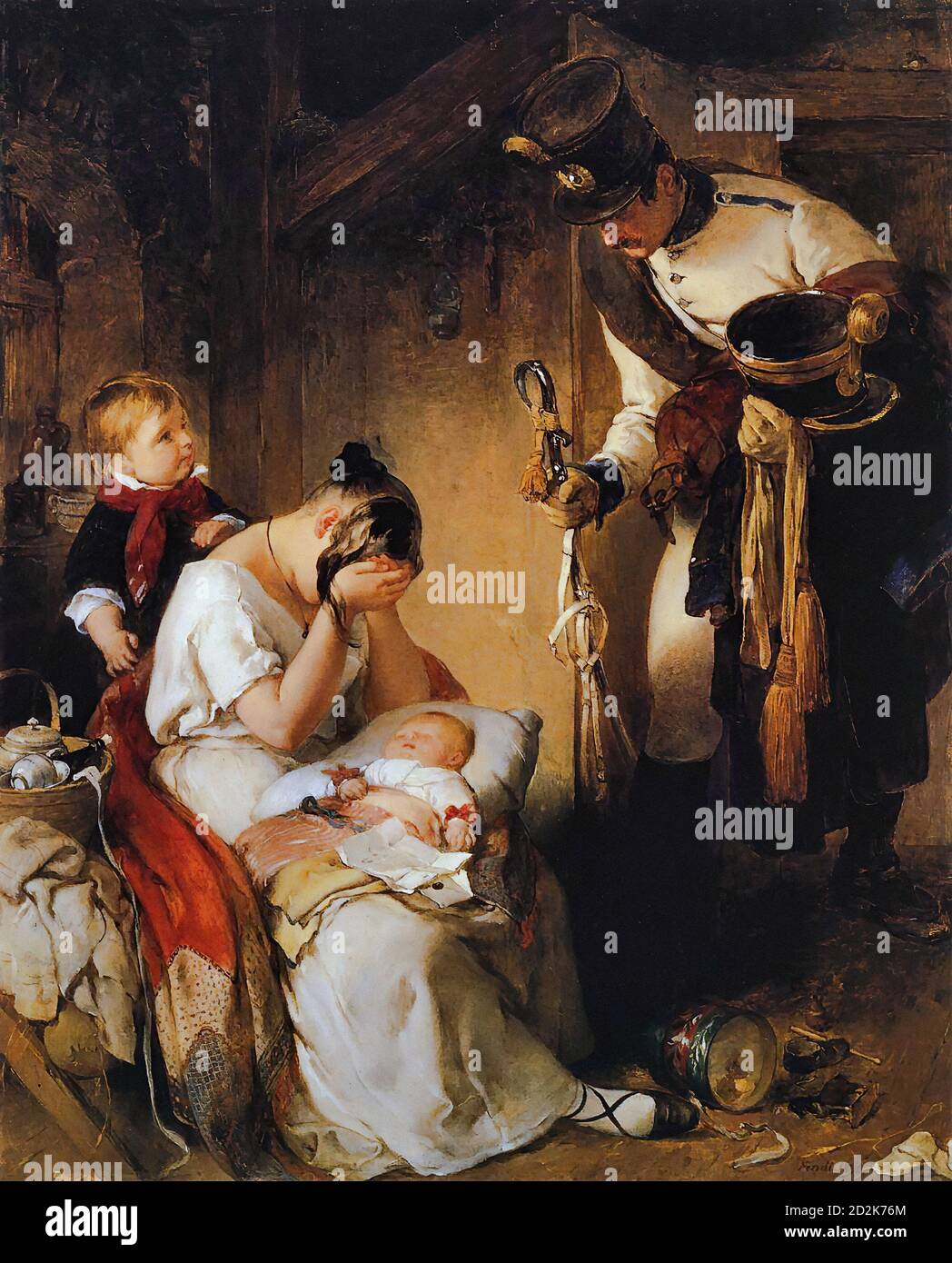 絵画 Sad Fendi Peter - the Sad Message Stock Photo - Alamy