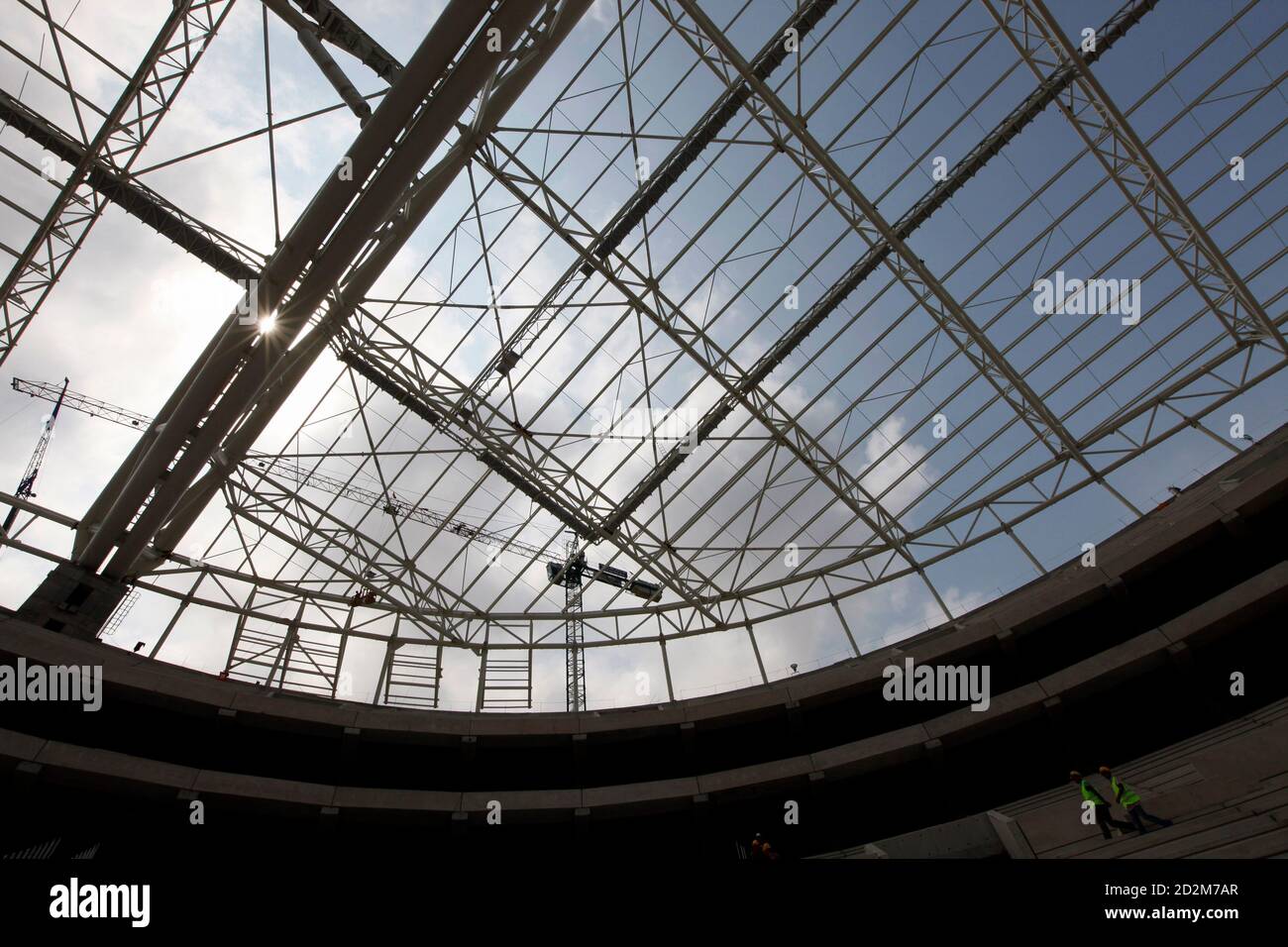 Constructors Work At The New Turk Telekom Arena In Istanbul July 22 2010 Istanbul S New Multi